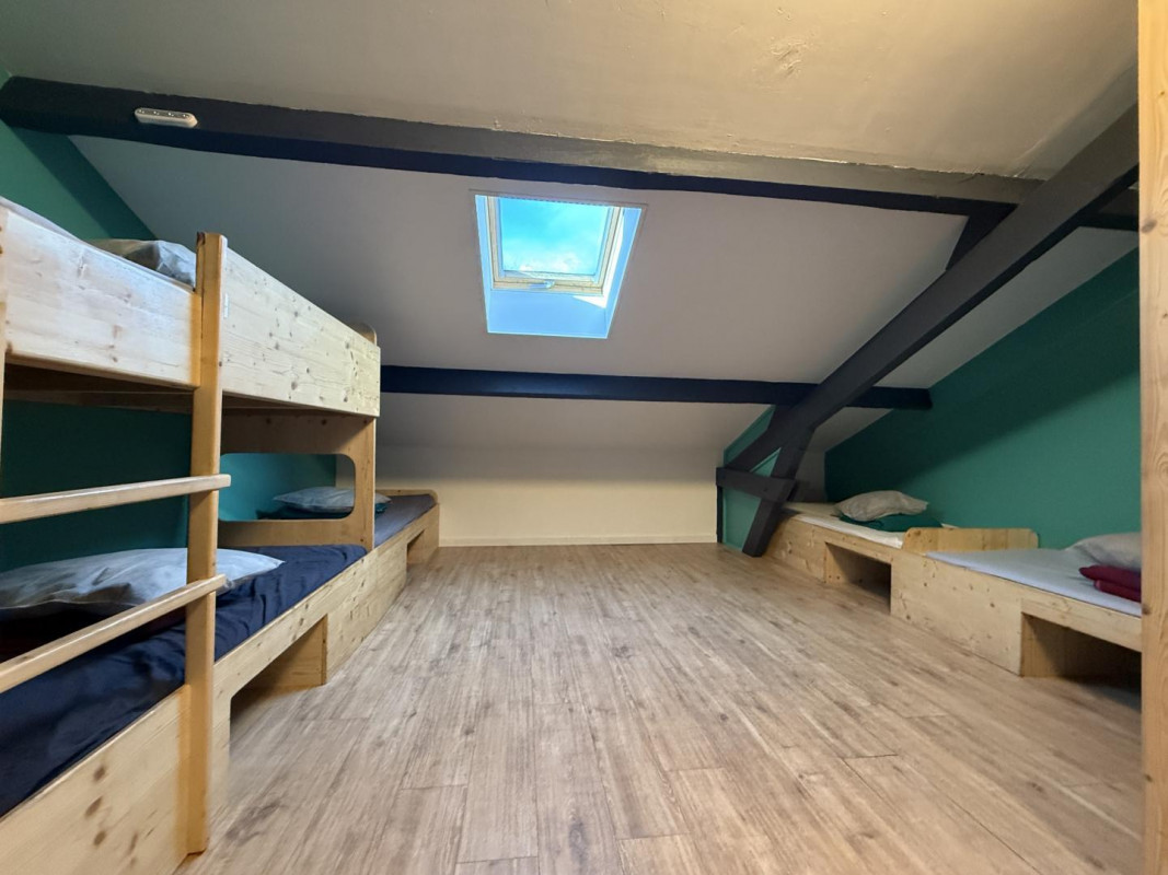 Espace de vie commun du gîte de groupe Menditarrena